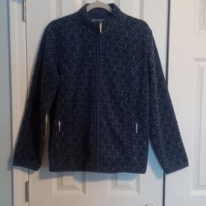 Karen Scott Sport Teddy Jacket - Blue